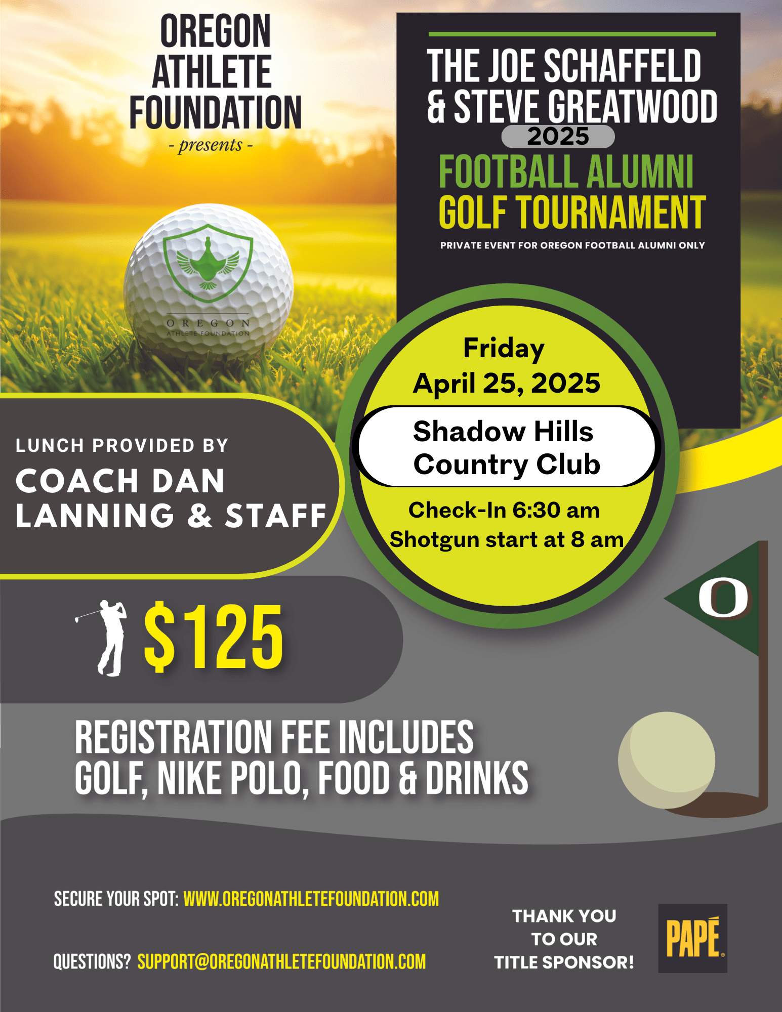 2025 Golf Tournament Flyer-min